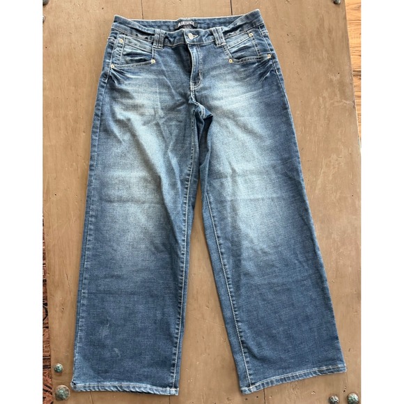 Bluespice Other - Y2K Wide Leg Teen Jeans Medium Wash Lagenlook Denim Size 7